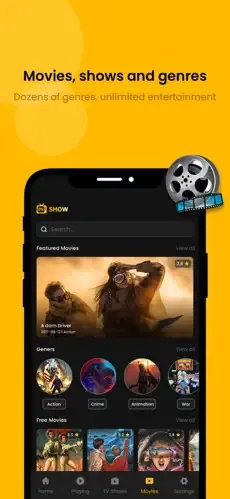 sony-bravia-55 Movies and shows